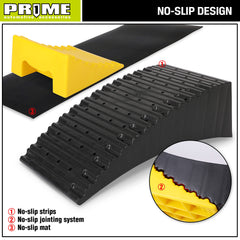 Prime 1 PR1ME chocks secure wheels for safe parking