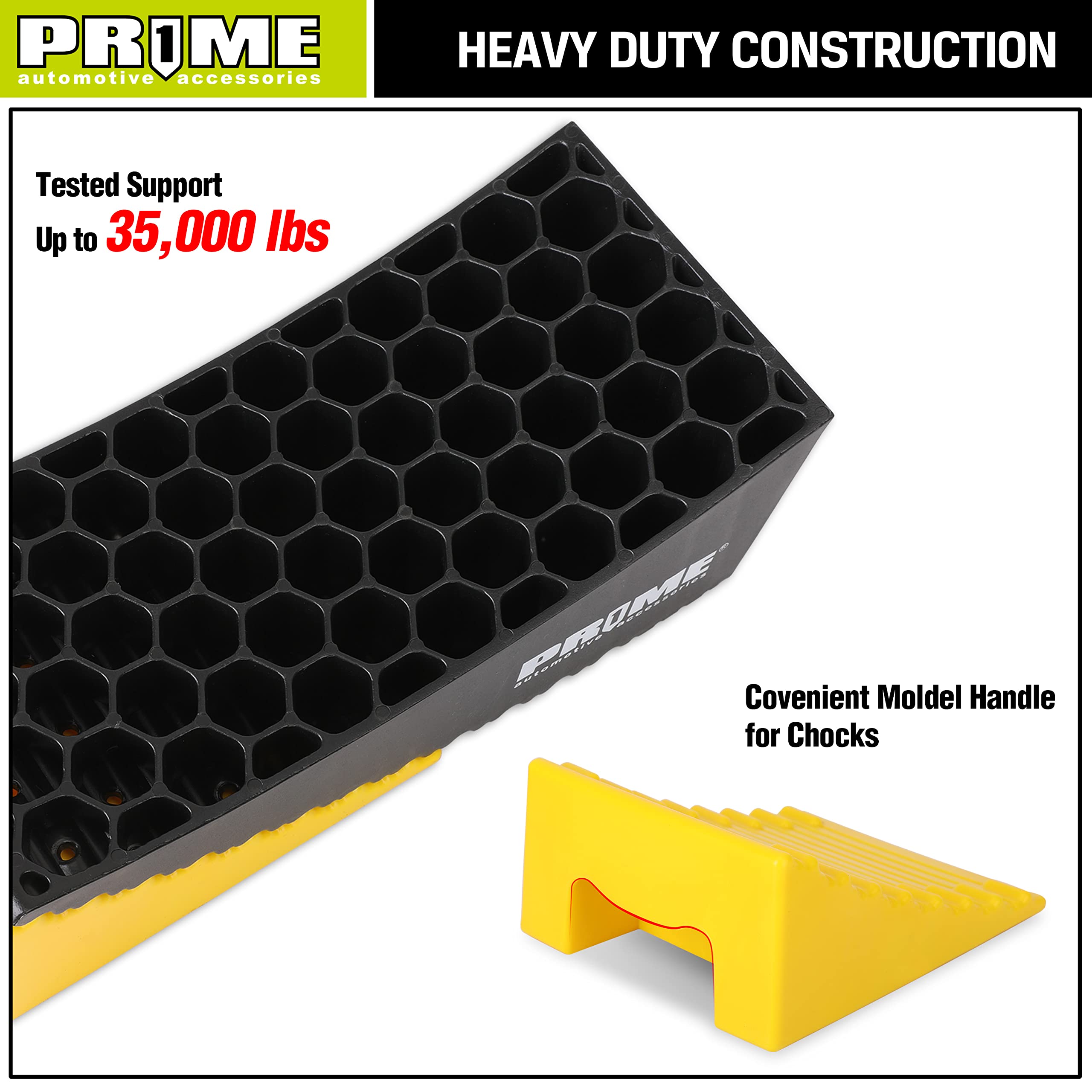Prime 1 PR1ME dual-axle fit levelers work out of the box