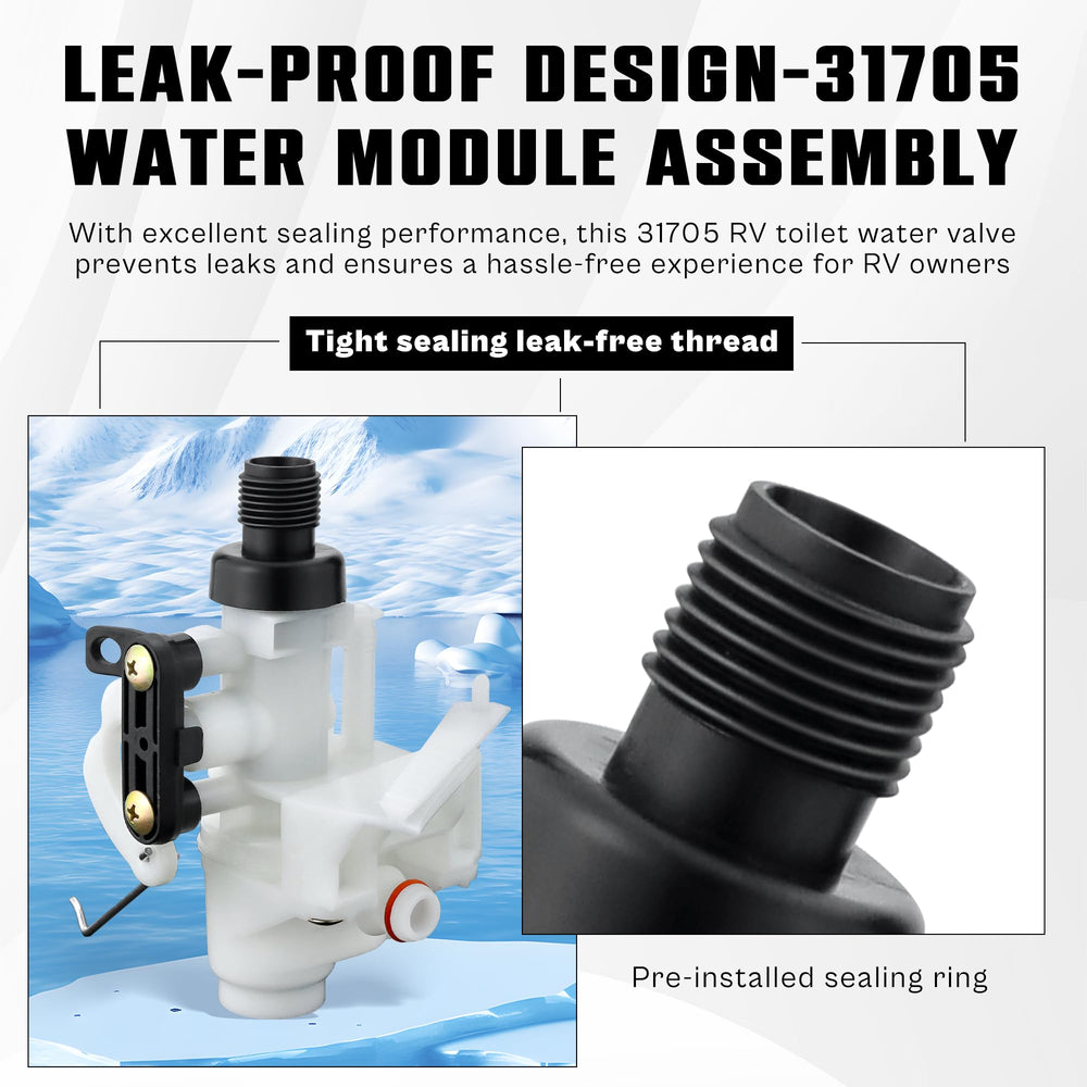 Prime&Swift valve packaged kit with gasket and screws