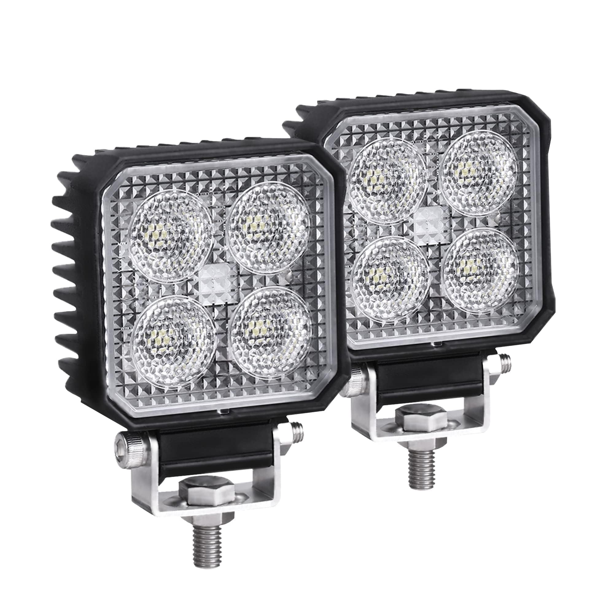 Primelux 2.8-inch LED work light front view for improved night visibility.