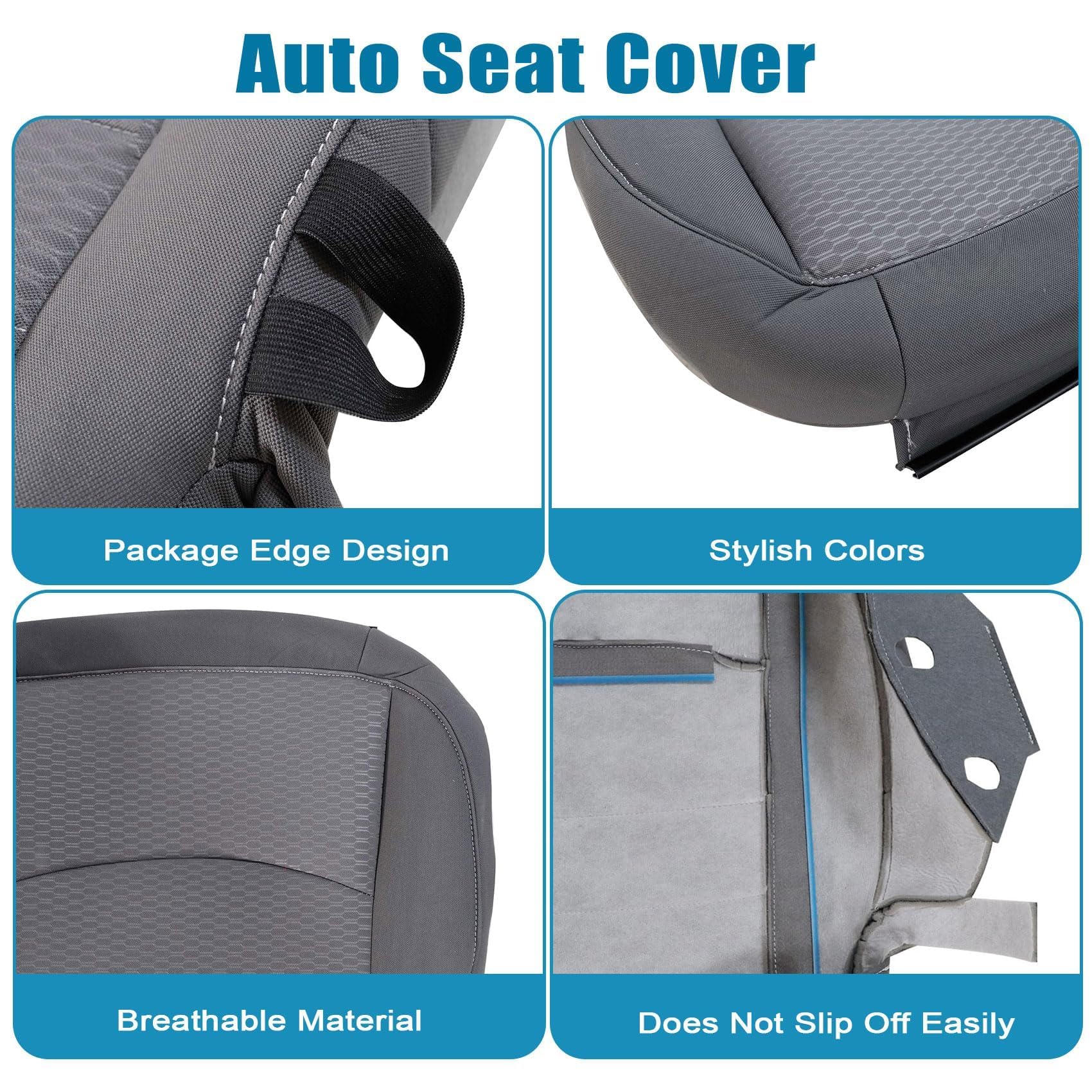 Priprilod breathable fabric seat cover close-up emphasizes comfort during long drives
