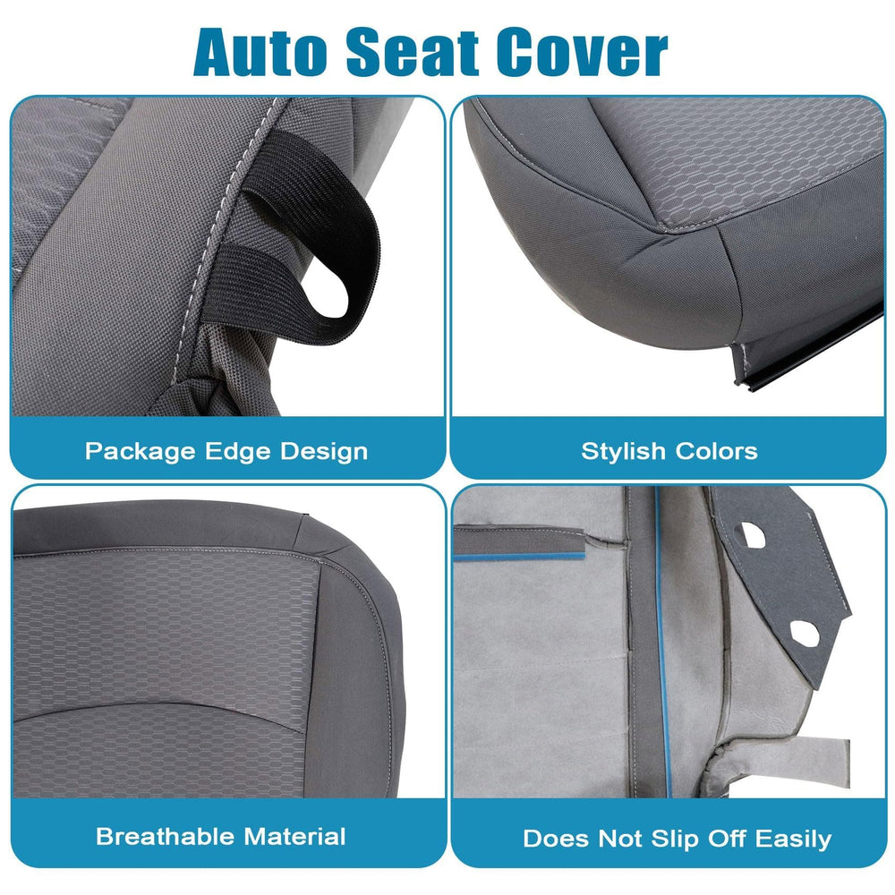 Priprilod breathable fabric seat cover close-up emphasizes comfort during long drives