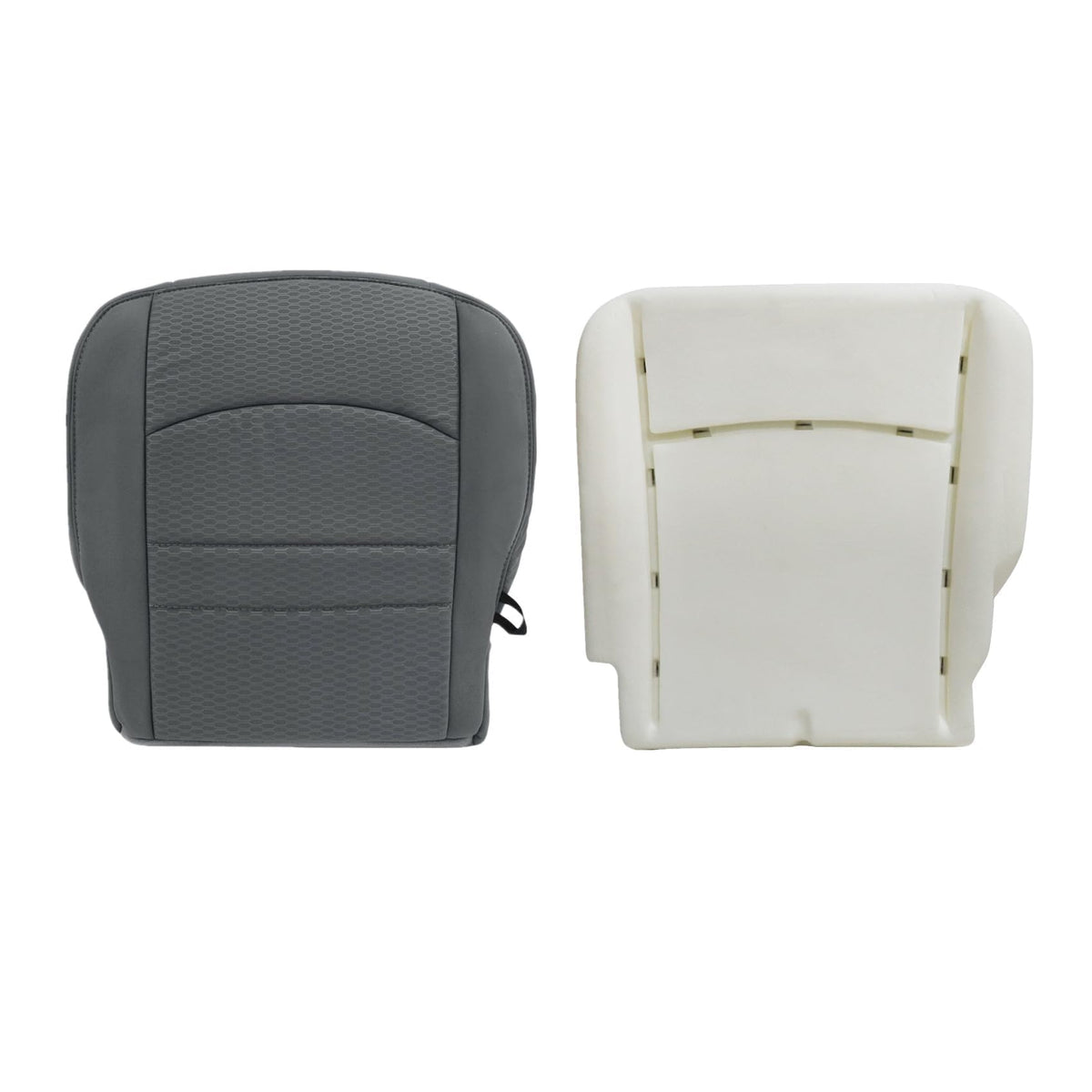 Priprilod driver bottom seat cover on Ram shows durable factory-style replacement fit