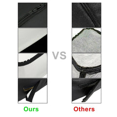 Priprilod stitching detail highlights durable seams