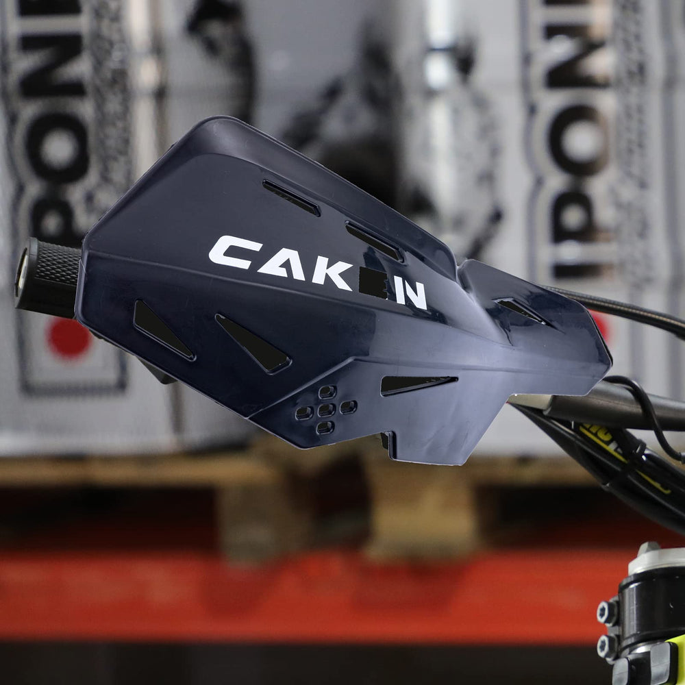 PRO CAKEN guard shields hands from mud and wind on off-road rides