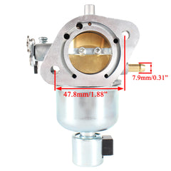 Pro Chaser FR730V carburetor top-angle for precise mounting and fuel flow