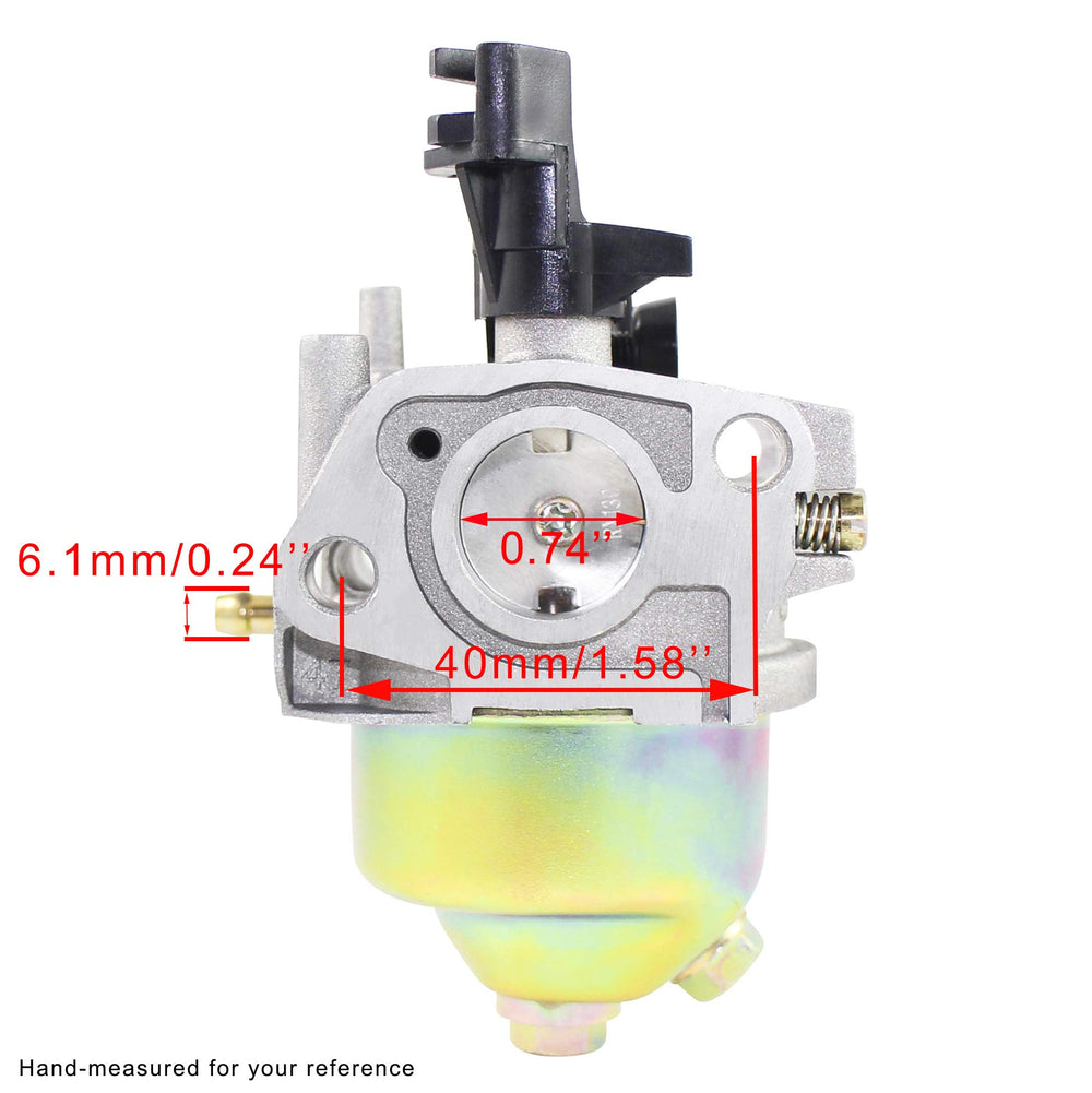 Pro Chaser GP3300 carburetor kit with choke lever for easy replacement