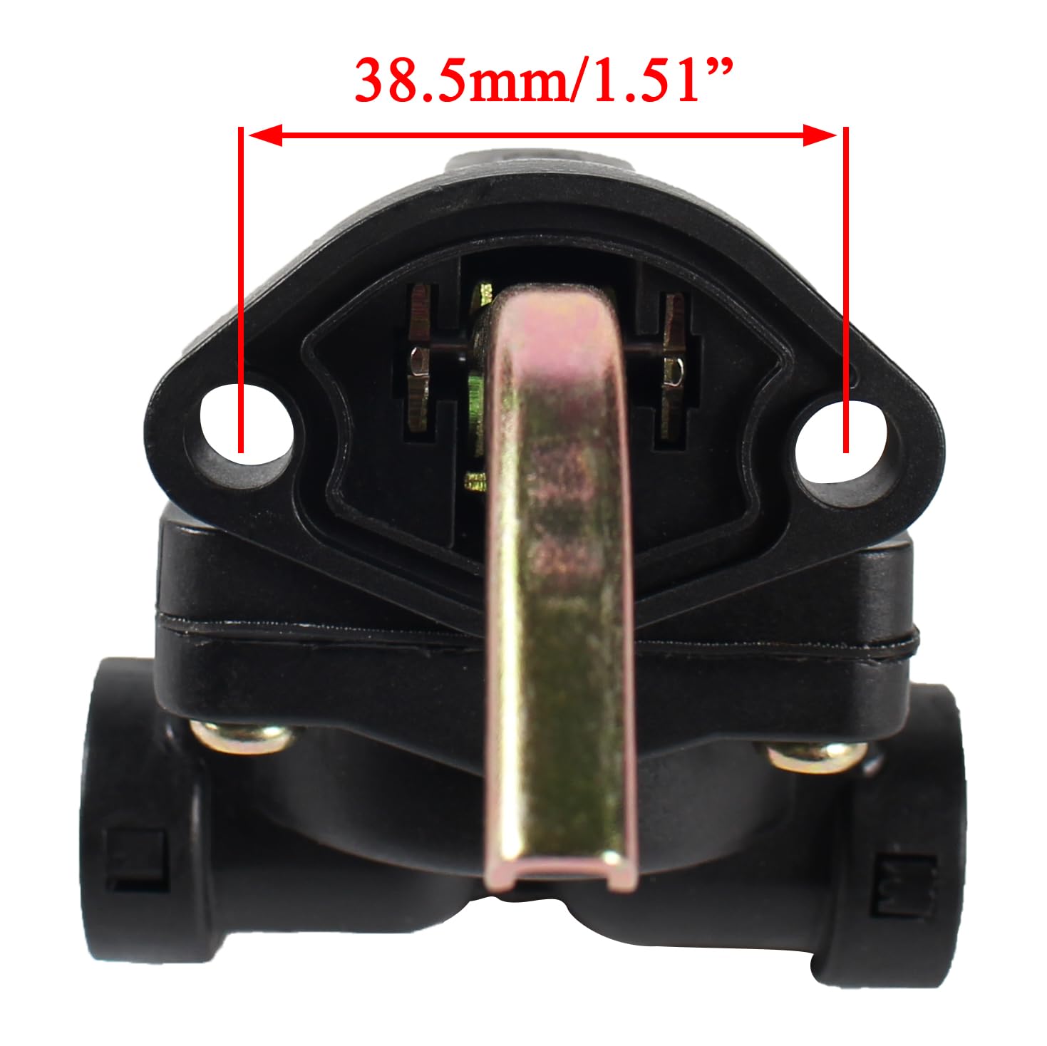 Pro Chaser L110 fuel pump side view, designed for quick installation and durable operation.