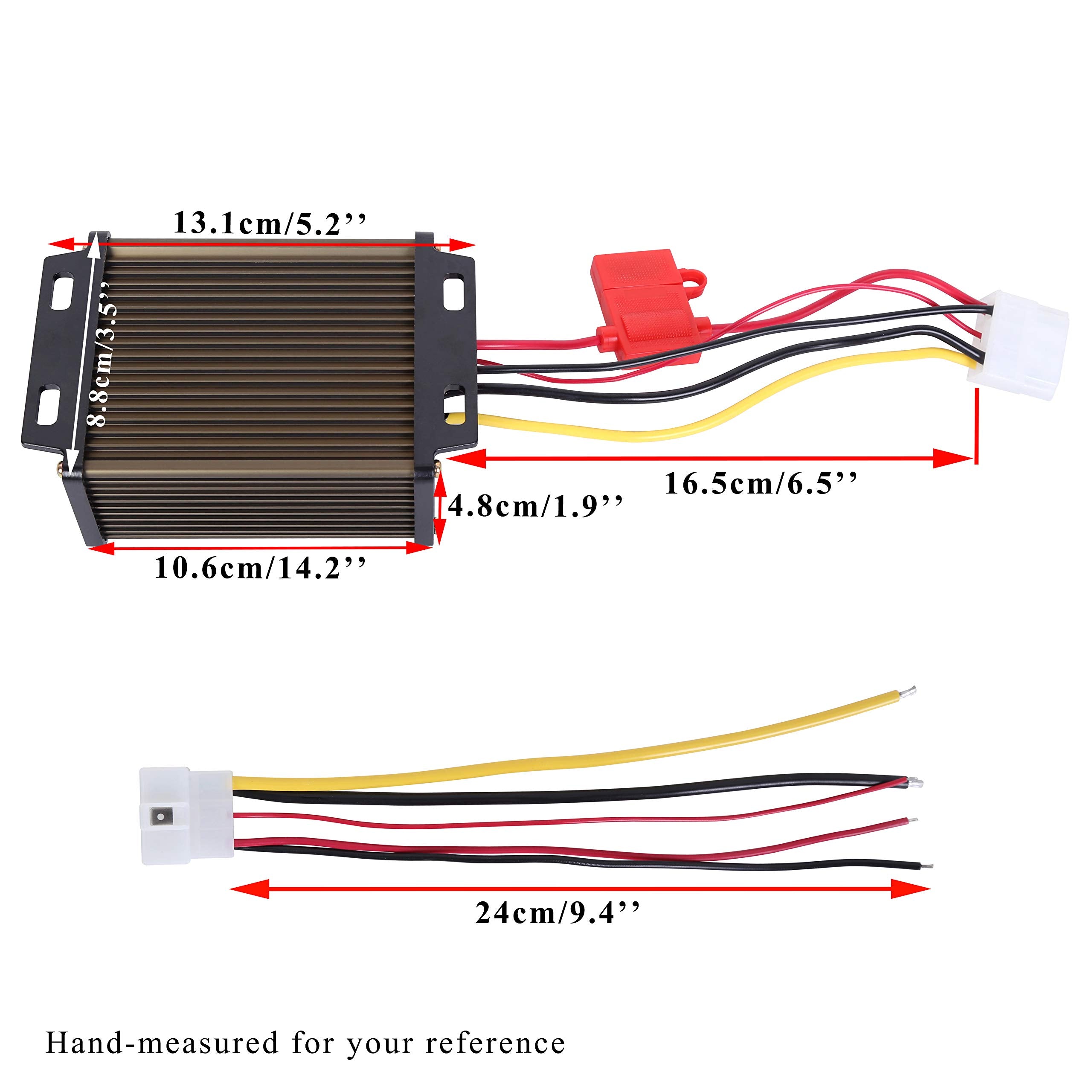 Pro Chaser solar panel 12V regulator enables steady auxiliary power on the go.