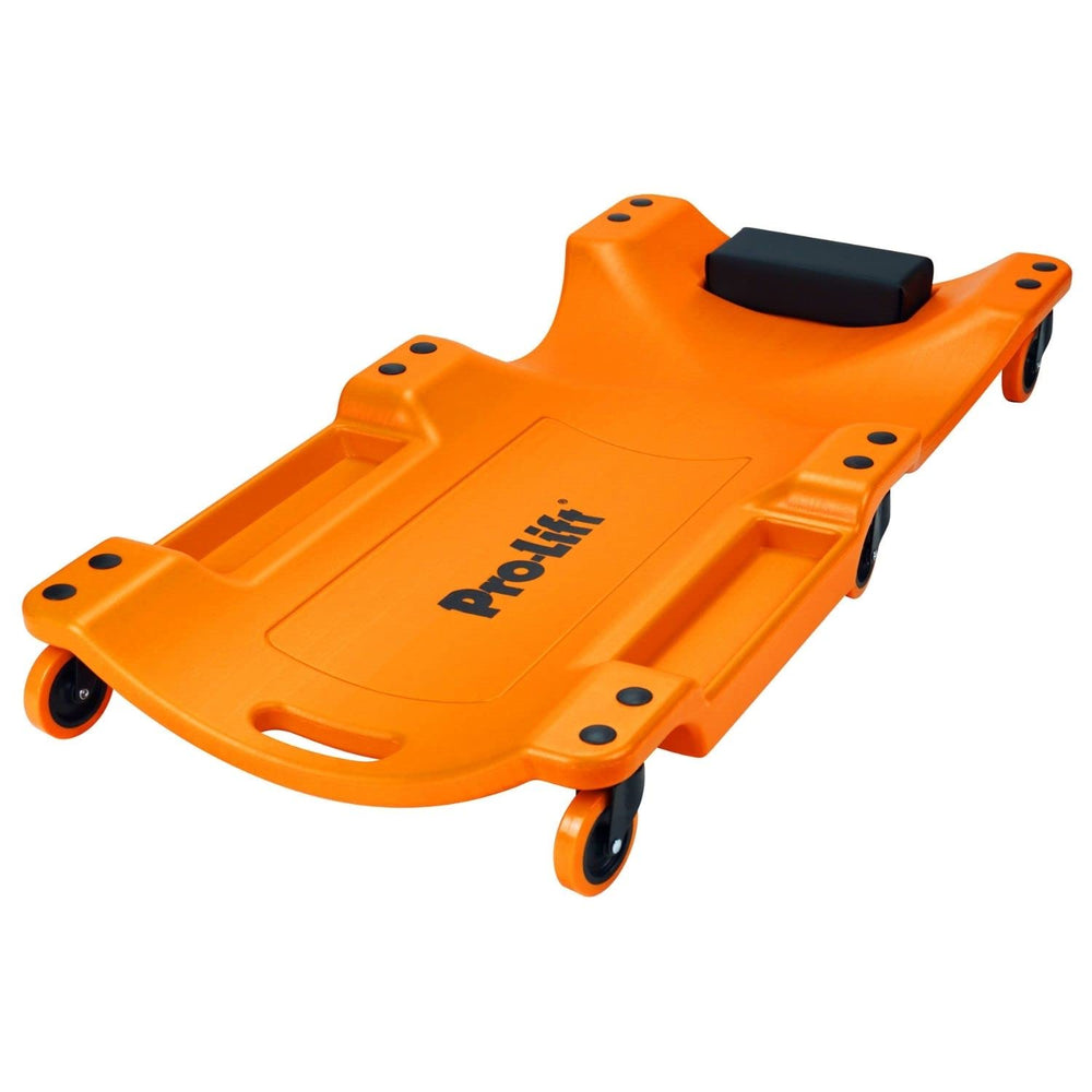 Pro Lift Mechanic Creeper padded headrest provides comfortable support during sessions.
