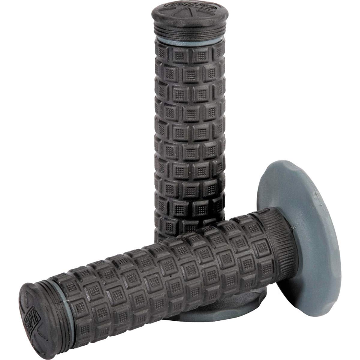 Pro Taper Pillow Top Lite Grip for twist throttle on black handlebars reduces vibration and fatigue