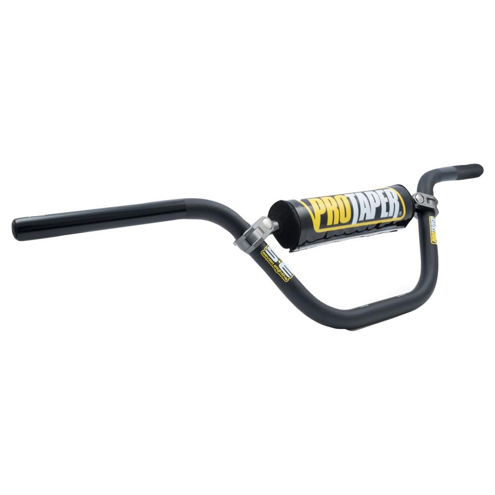 Pro Taper SE Series 7/8-inch handlebars in jet black for DRZ and KLX 110 enhance control and durability