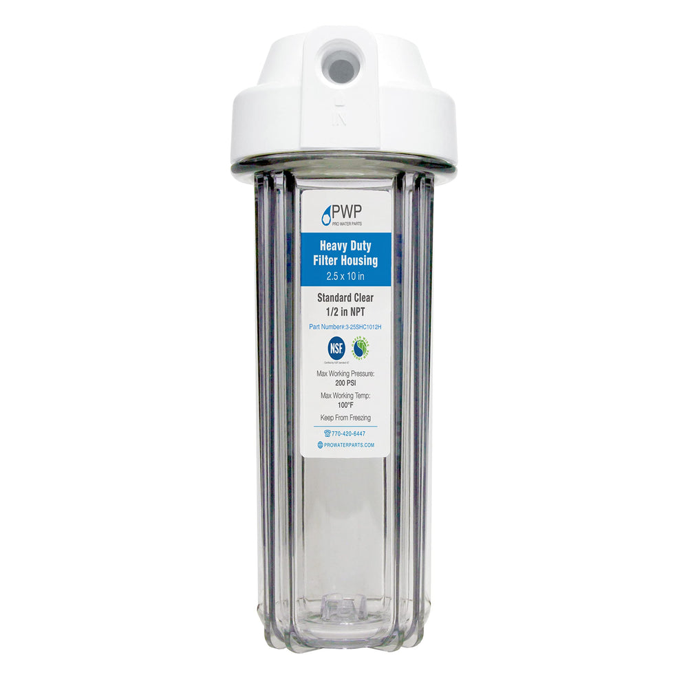Pro Water Parts 5-micron activated carbon filter reduces chlorine and odors