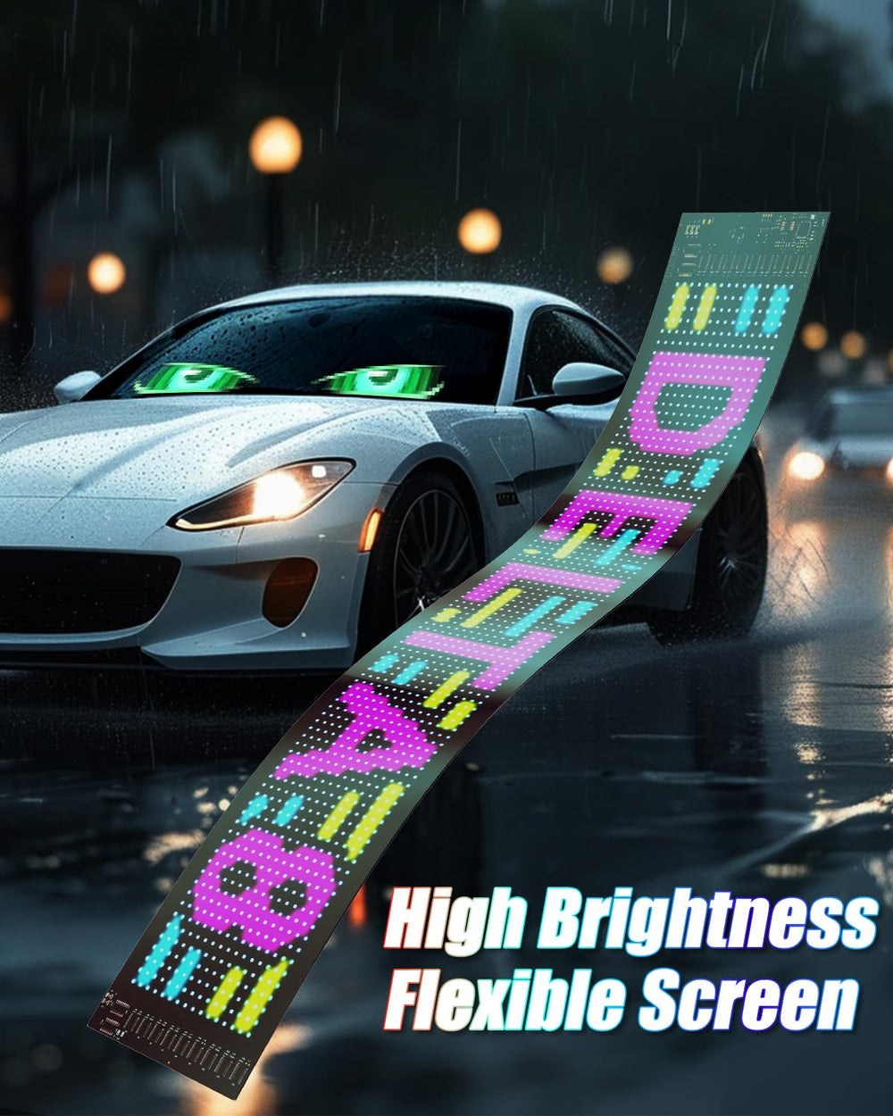 Probapro Devil Eyes Light app control interface demonstrating wireless customization
