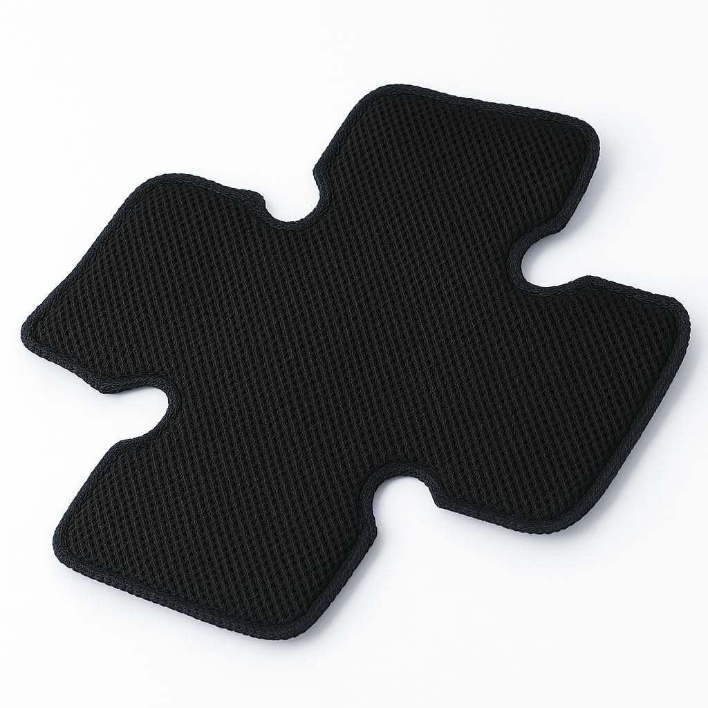 Prodigy TW helmet liner front view, a secure, sweat-wicking fit for rides.