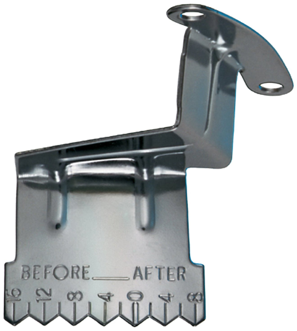 ProForm 141-202 chrome timing chain pointer for precise Small Block Chevy timing alignment