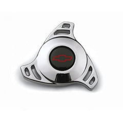 ProForm chrome nut with red bowtie logo adds distinctive engine bay detail