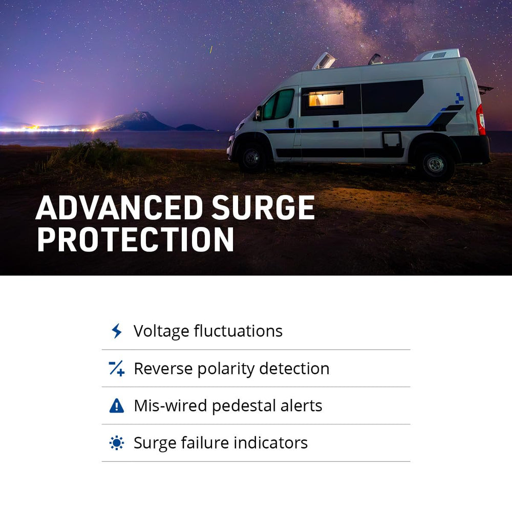 Progressive EMS-PT30X outdoor setup demonstrates plug-and-play safety.