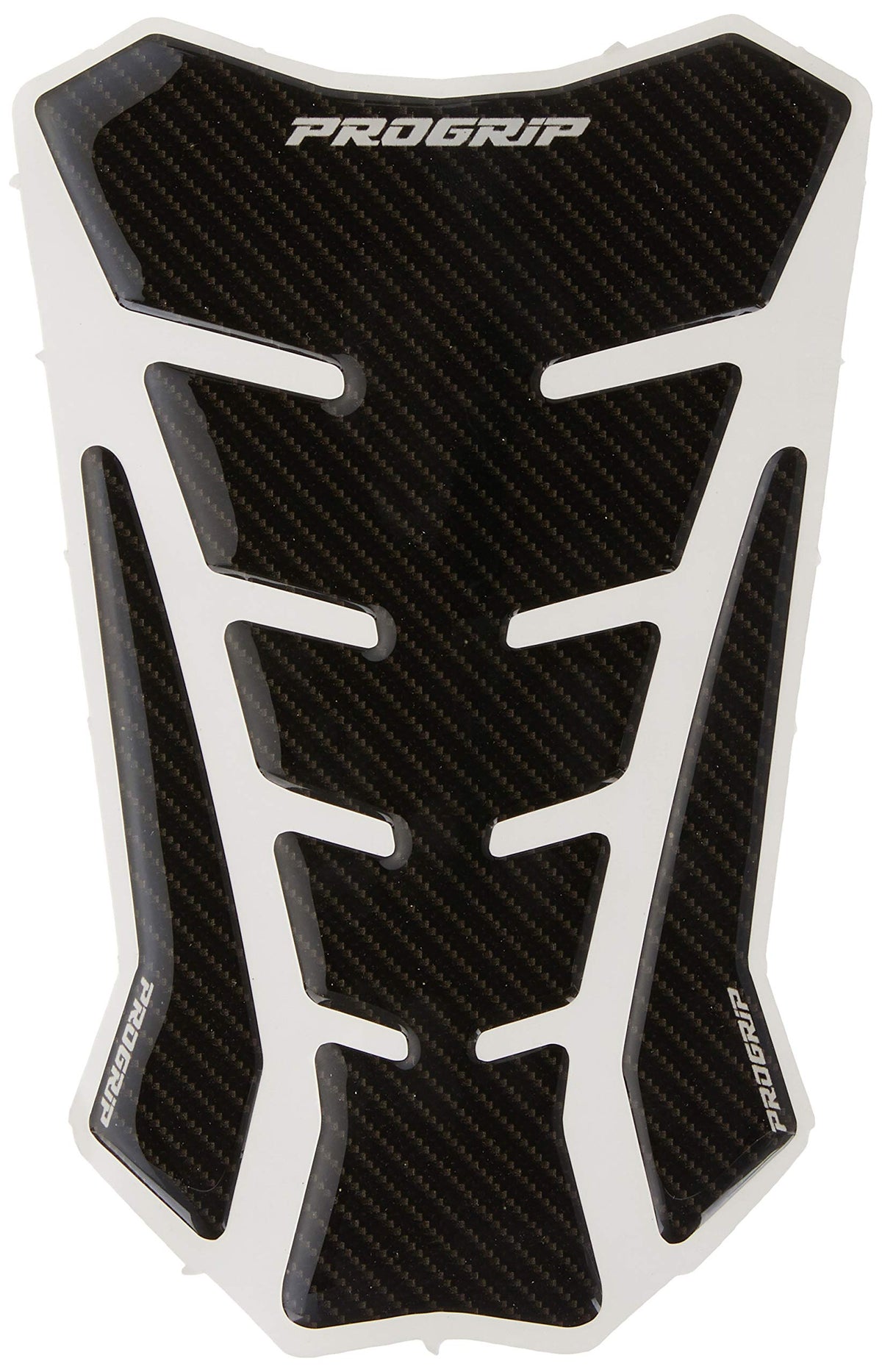 Progrip PG5008CARBON tank pad front view with protective low profile shield