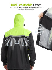 ProHydra rain suit pants pocket detail for quick access to essentials.