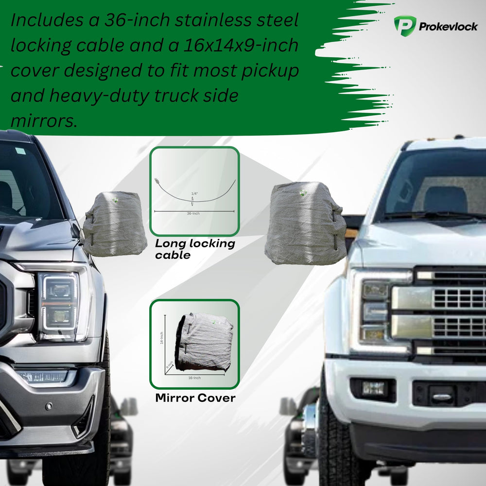ProKevLock HD-MirrorLock ice protection illustrates shielding from ice and snow