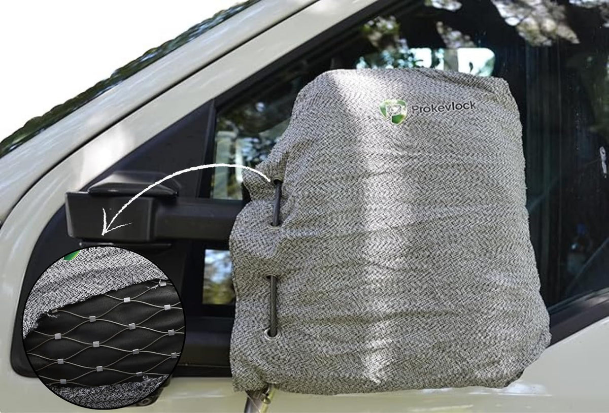 ProKevLock HD-MirrorLock overview shows universal anti theft protection for trucks