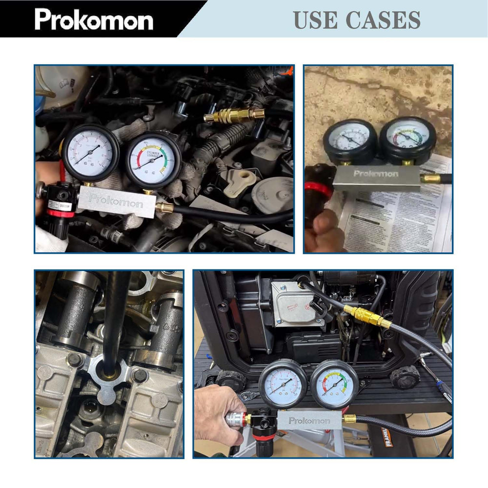 Prokomon angled adapters and threaded options for versatile setup.