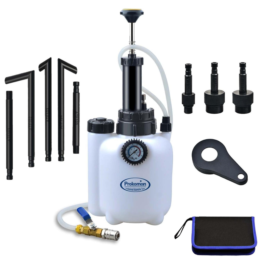 Prokomon transmission fluid pump with 3L reservoir for easy oil changes