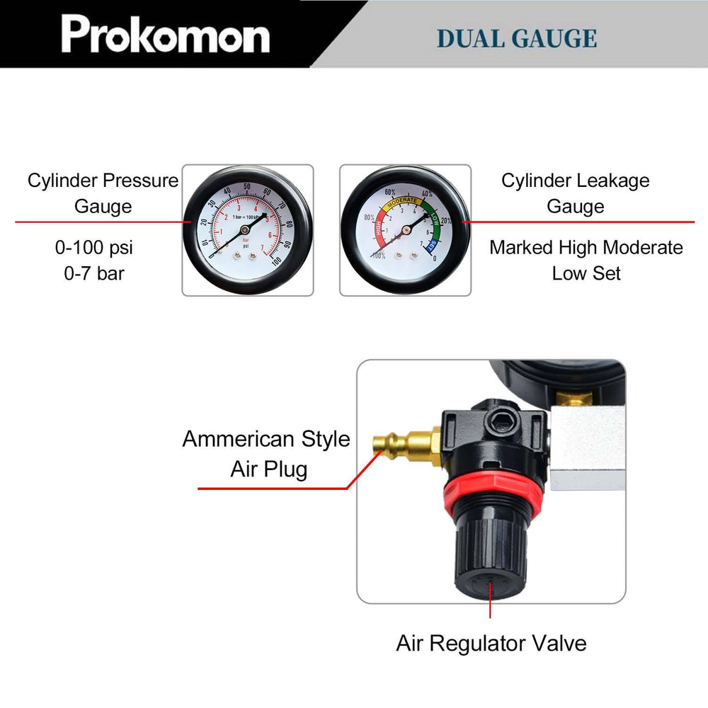 Prokomon universal push-on connectors fit most petrol engines without threading