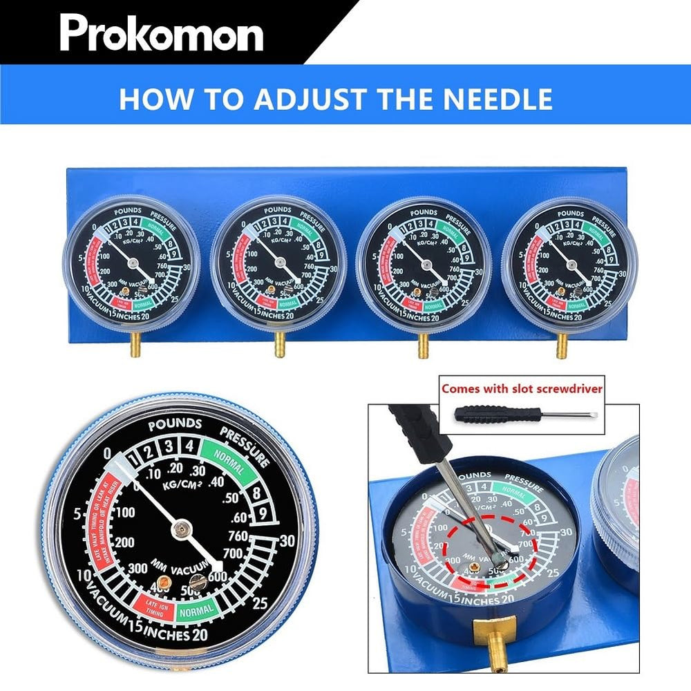 Prokomon vacuum hose set enables complete carb balance with flexible connections
