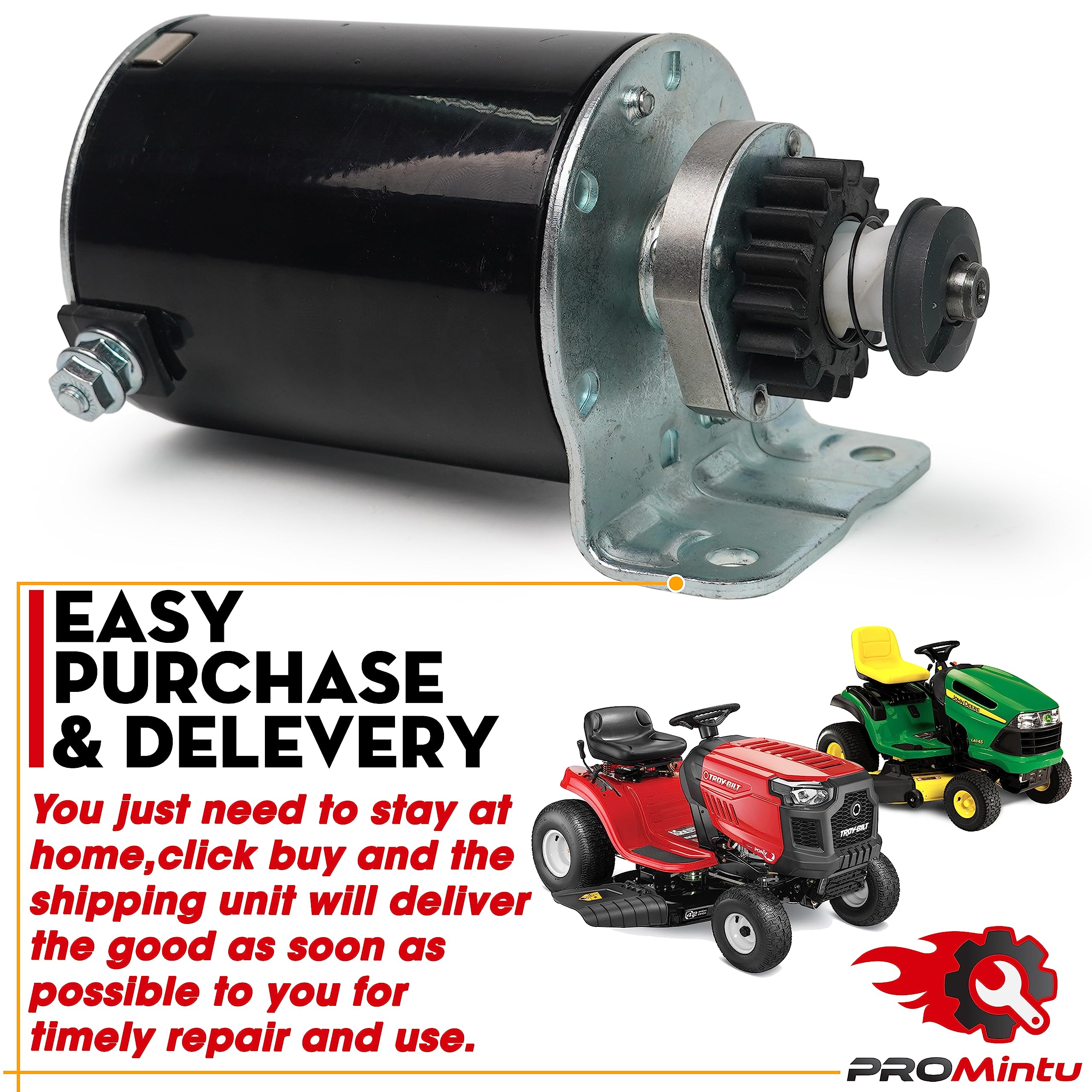 Promintu strong torque starter supports reliable mowing starts