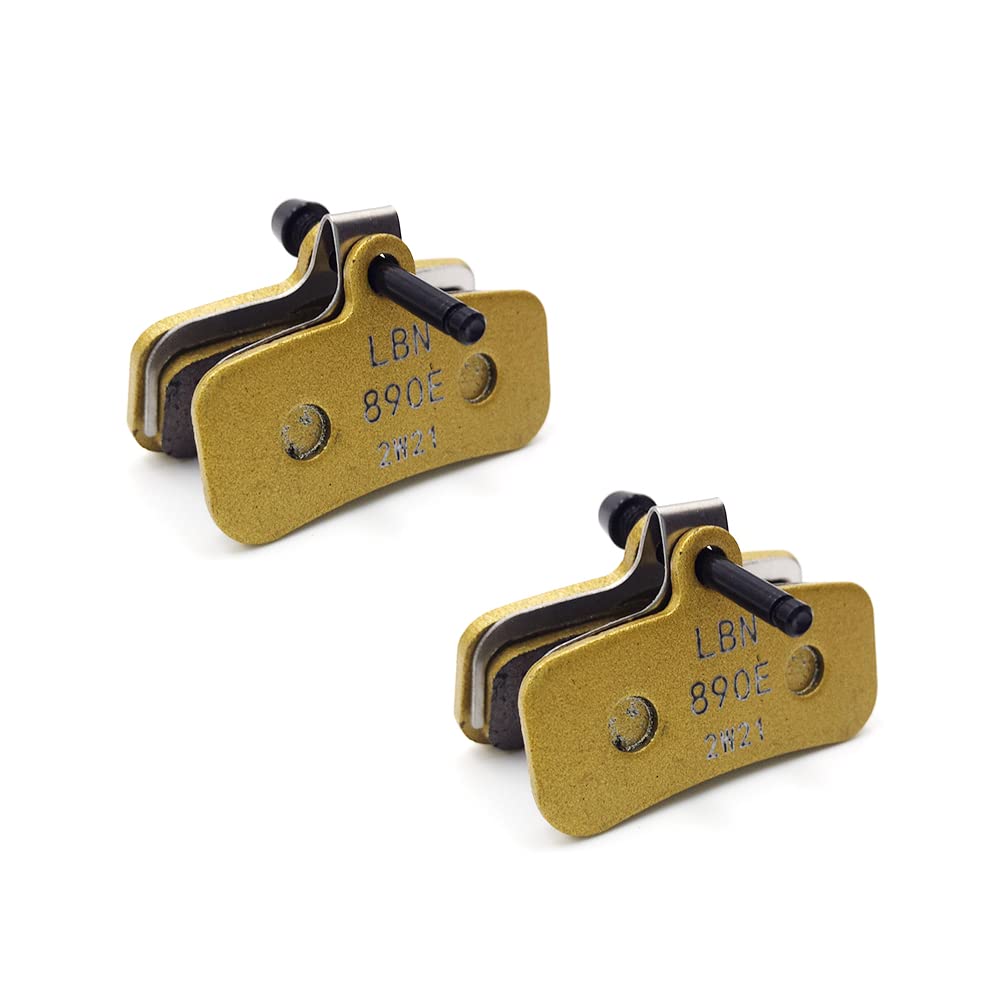 PROOTOM front brake pad copper-sintering close-up for heat-resistant braking.
