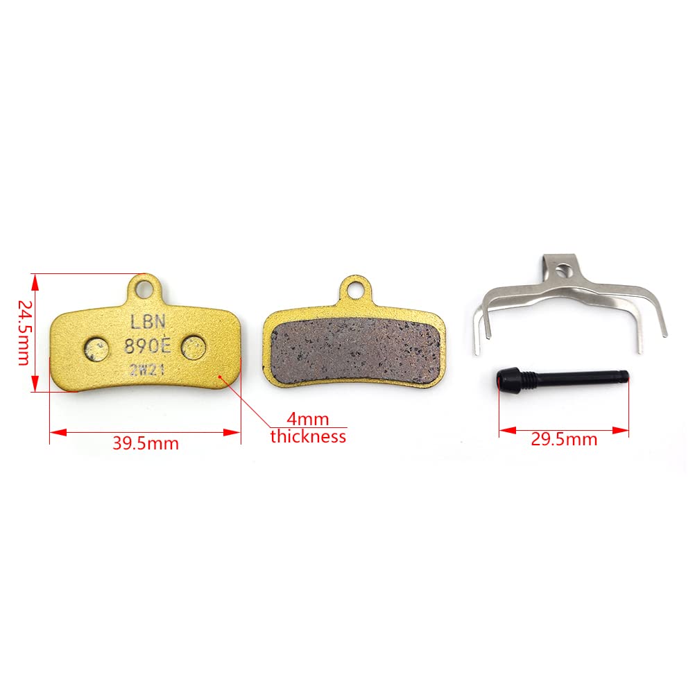 PROOTOM rear brake pad copper-sintering close-up for quiet, reliable stopping.