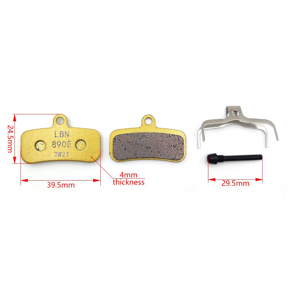 PROOTOM rear brake pad copper-sintering close-up for quiet, reliable stopping.