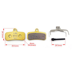 PROOTOM rear brake pad copper-sintering close-up for quiet, reliable stopping.