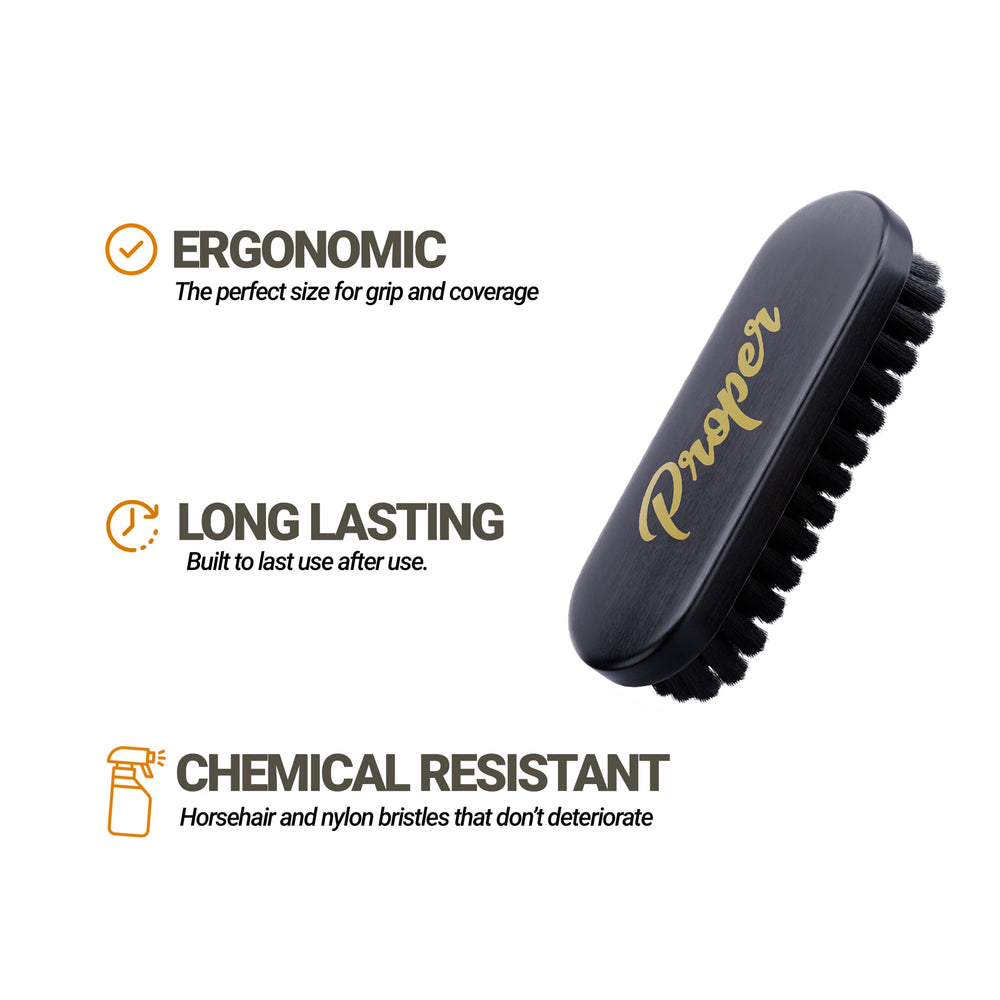 PROPER DETAILING CO. ergonomic handle design for comfortable grip