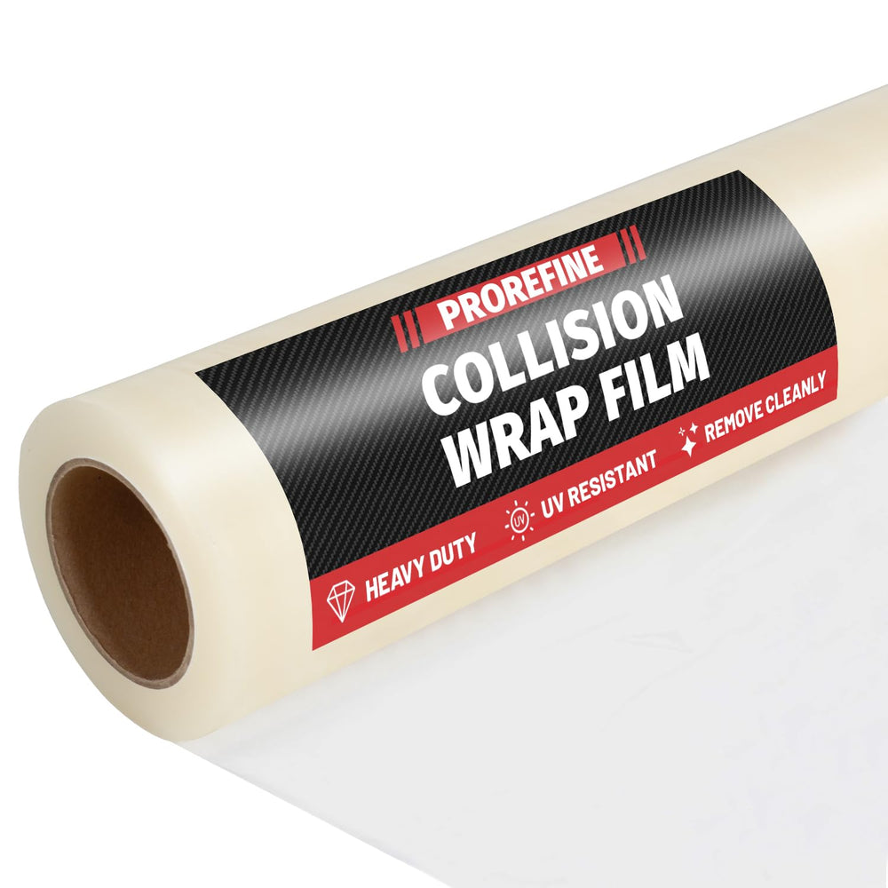 ProRefine Crash Wrap 36in roll overview shows wide protection for auto surfaces