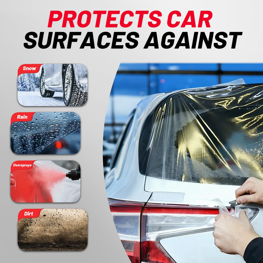 ProRefine Crash Wrap Film durable polyethylene resists punctures