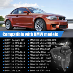 PRORONRA reservoir tank installation closeup for BMW, easy replacement and secure fit