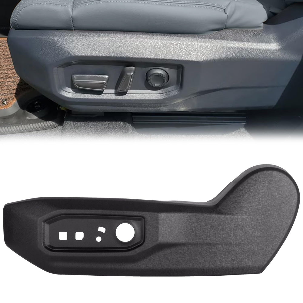 Prosentuo driver seat track cover panel left for Tundra Sequoia protects controls.