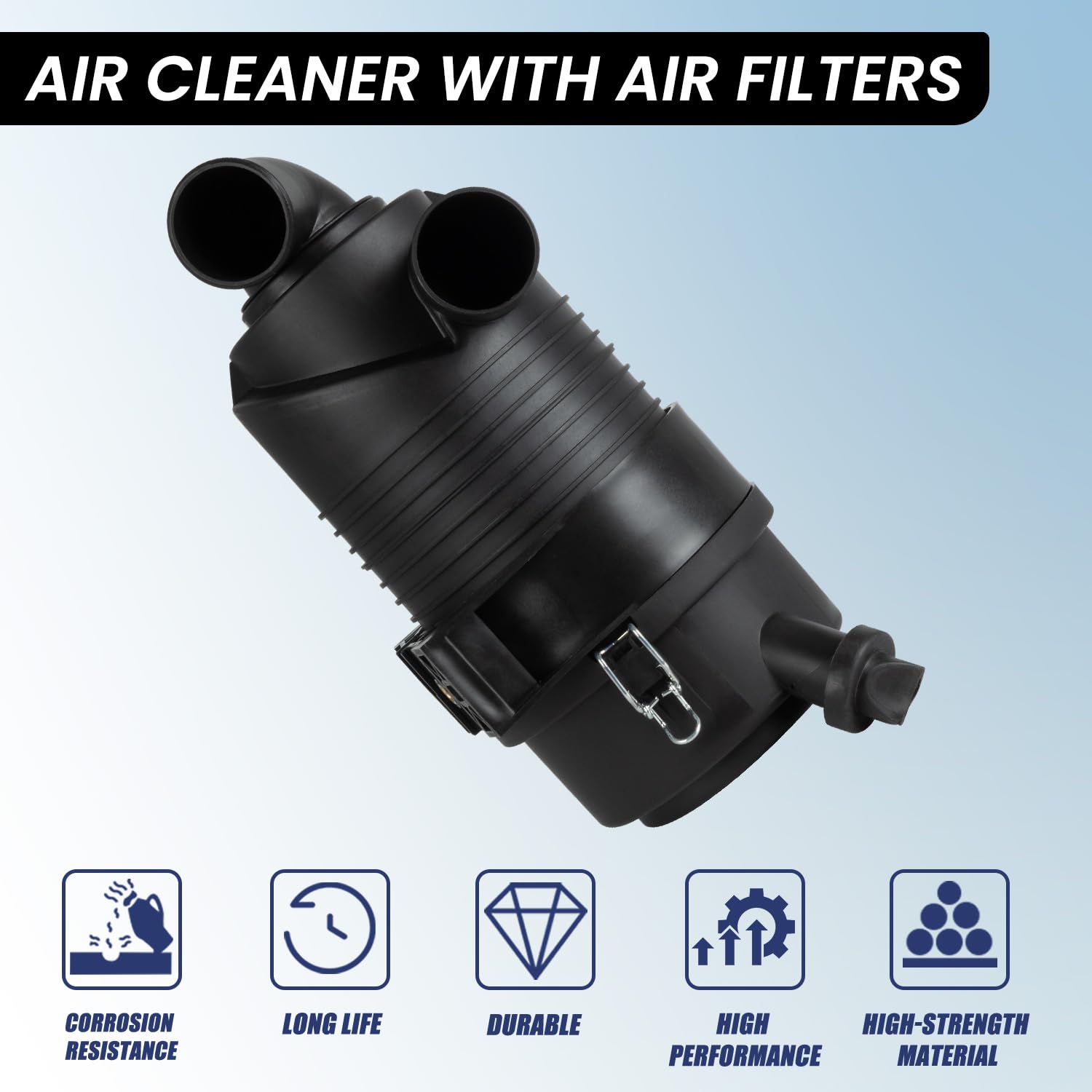 Prosentuo P821575 primary air filter captures contaminants before engine entry for cleaner intake