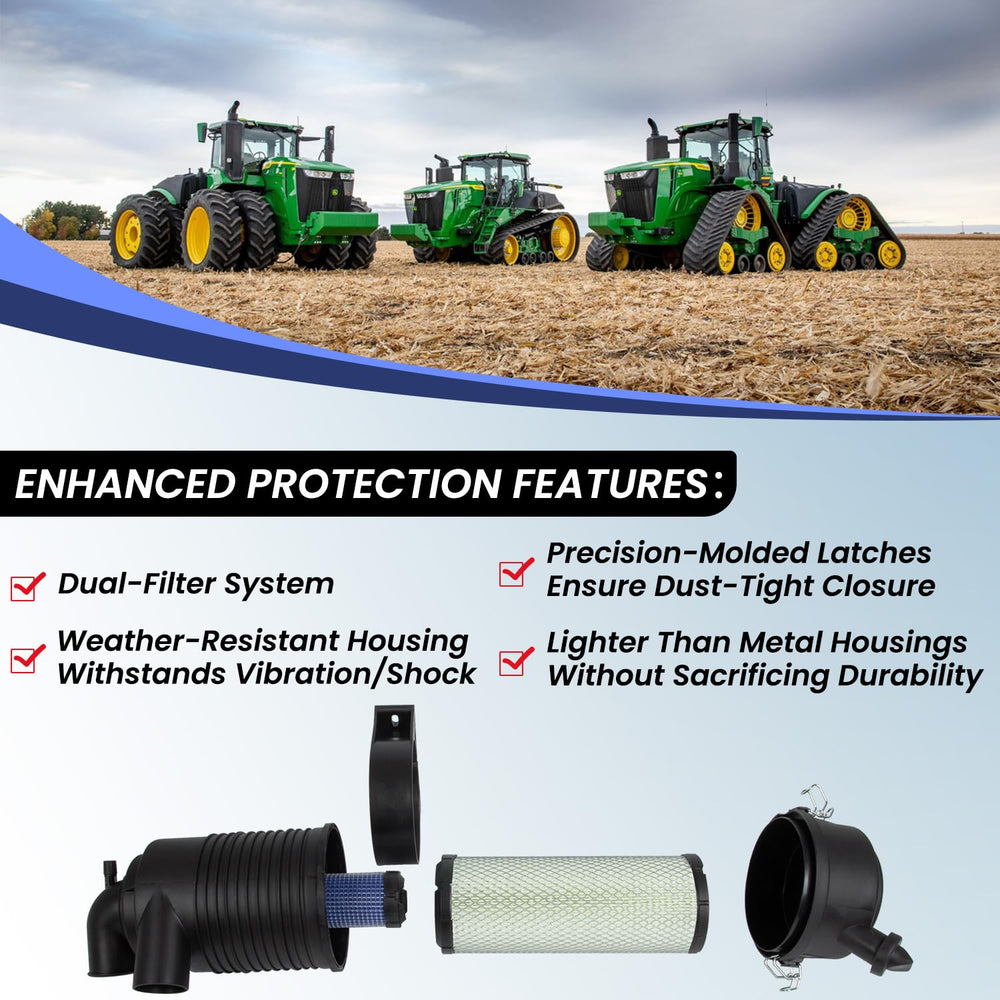 Prosentuo P822858 secondary air filter provides layered protection and longer service intervals