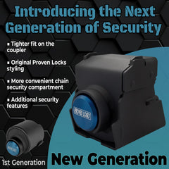 Proven Industries Model 2516 interior mechanism view illustrating anti-pick and anti-copy key system.