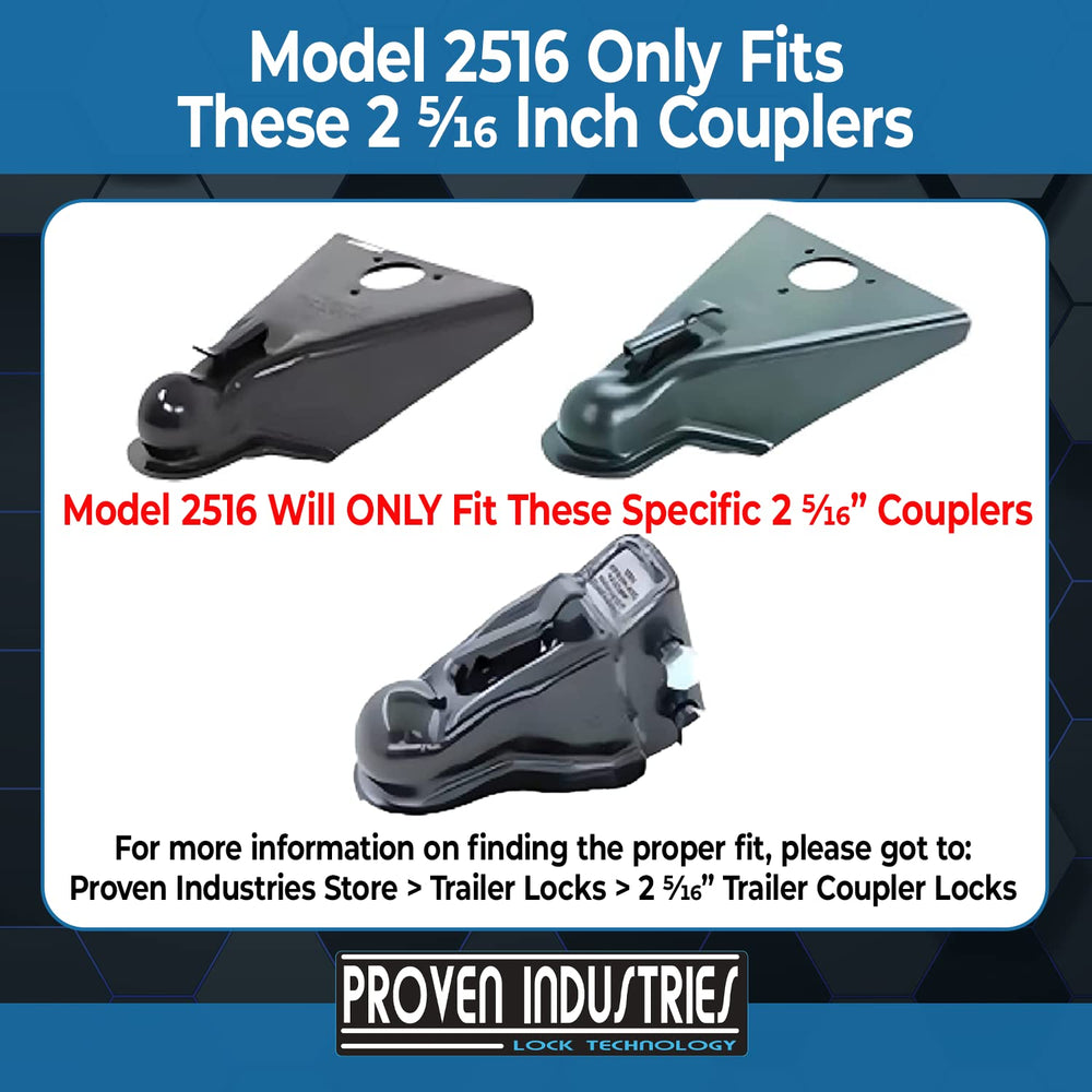 Proven Industries Model 2516 side profile highlighting hardened steel core and tough exterior shield.