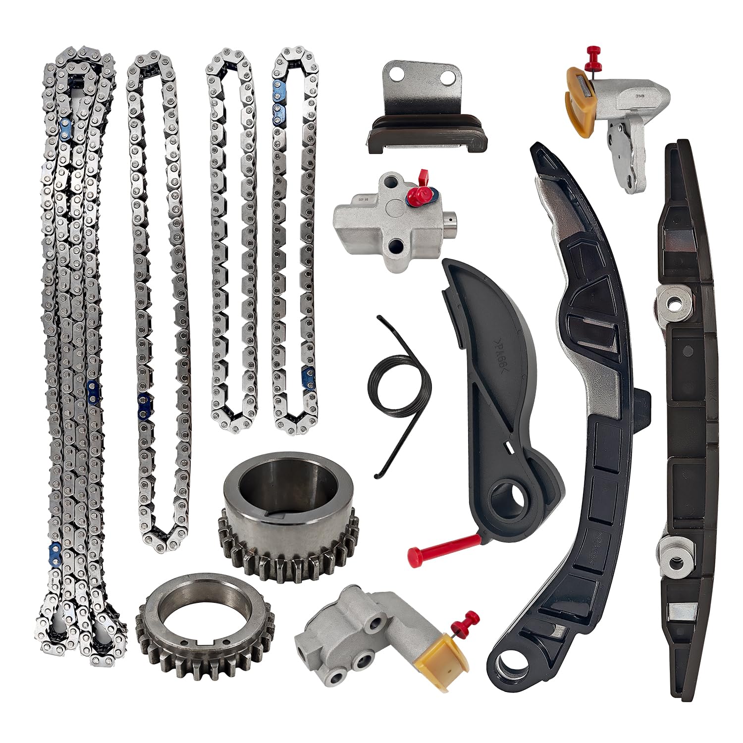 ProXlex timing chain main 196 links for VQ35DD engines, aligned for dependable timing