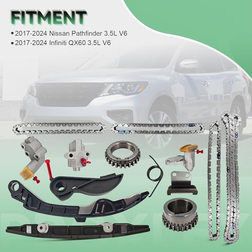 ProXlex timing chain upper 66 links, left side view, precision cam timing