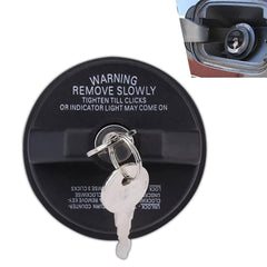 Prywog locking fuel cap with key installed on car for theft protection