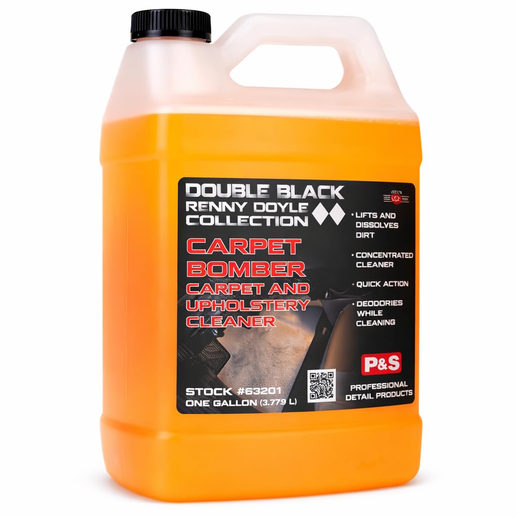 P&S Carpet Bomber bottle pour showing concentrated cleaning power for tough stains