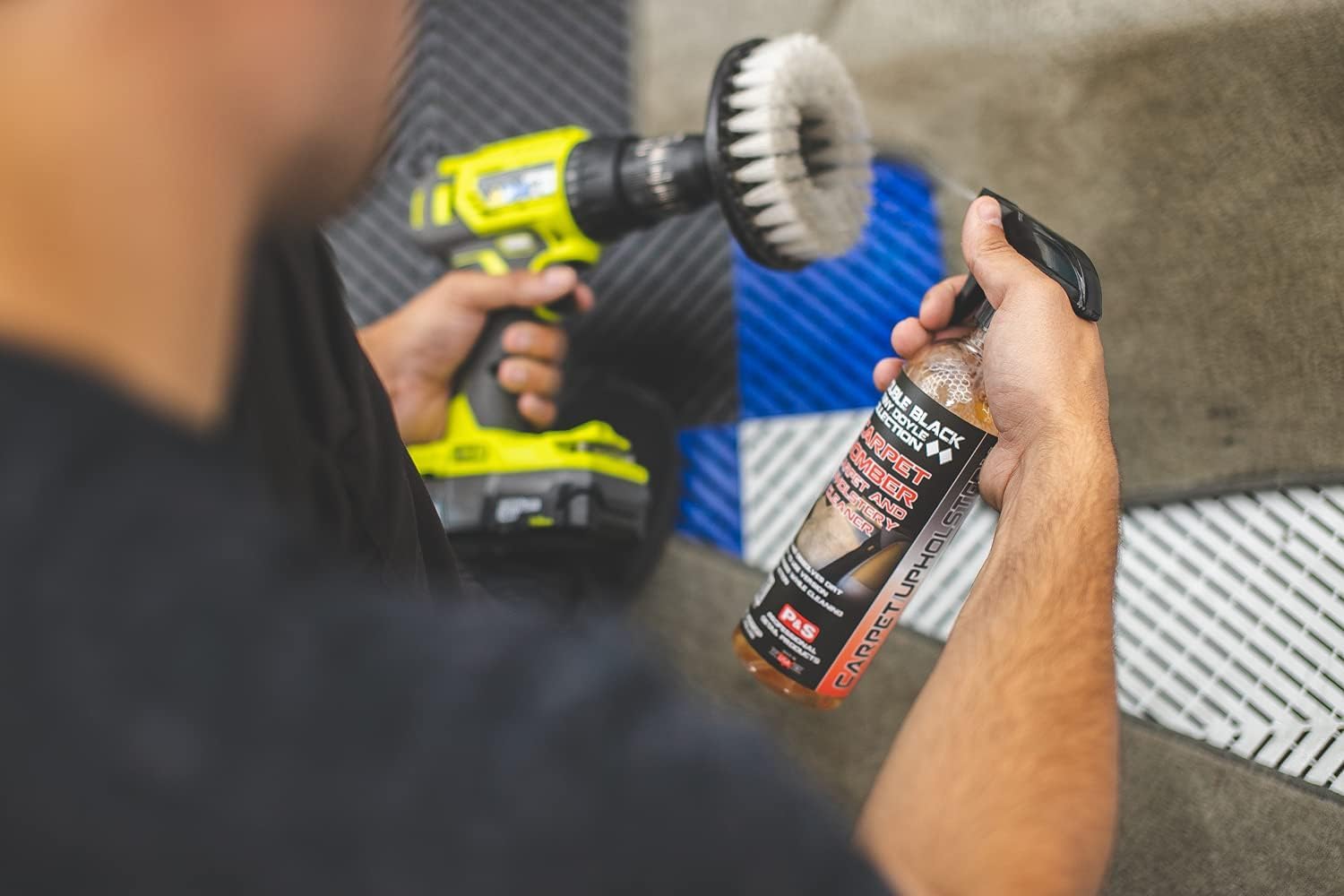 P&S Carpet Bomber safe engine bay cleaning on metal components