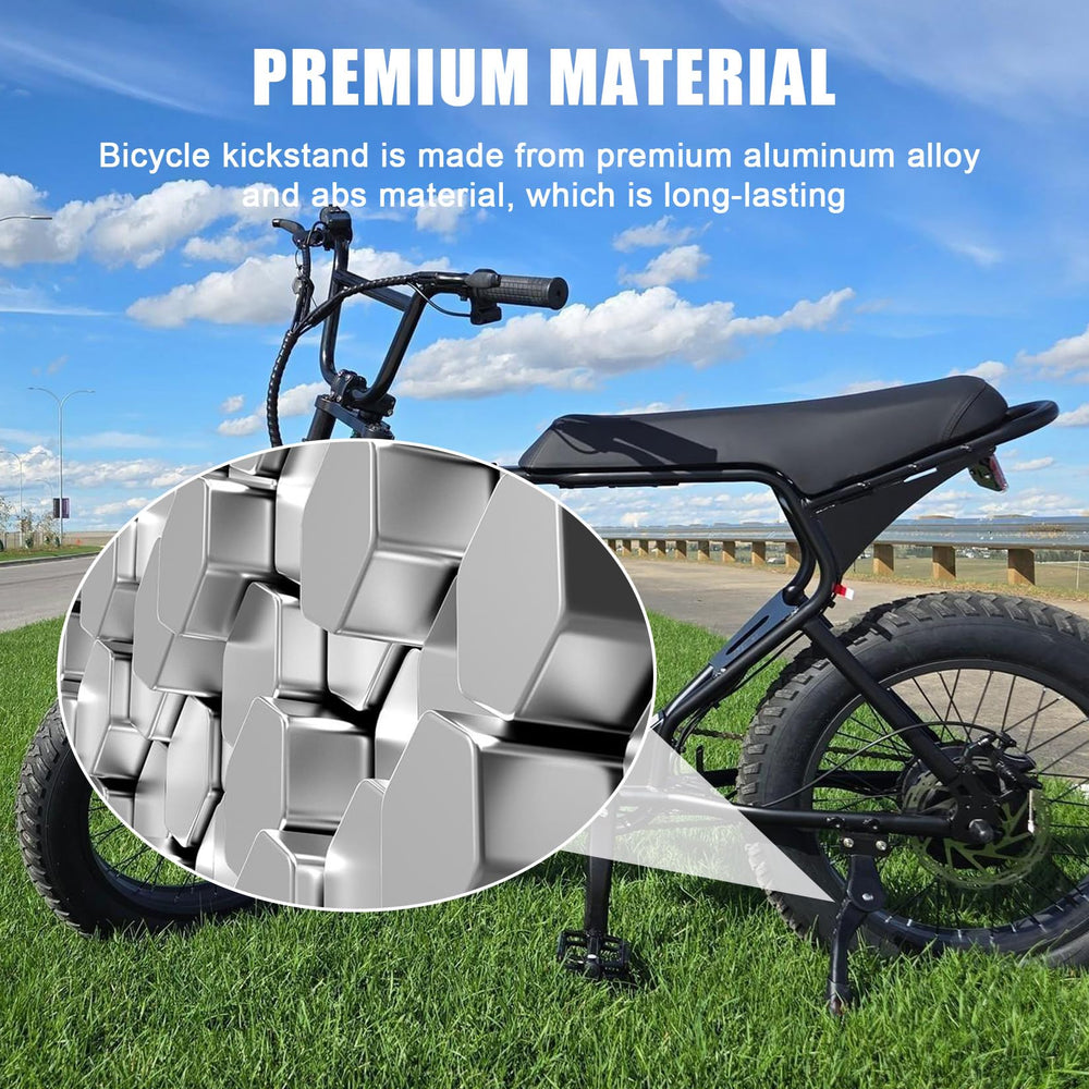 PSLER 20-22 inch electric bike kickstand suitable for everyday use.